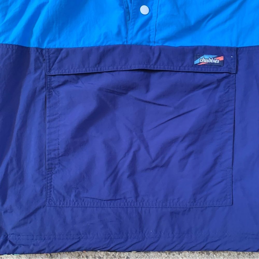 Chubbies Reversible Quarter Zip Pullover Medium - Picture 8 of 9